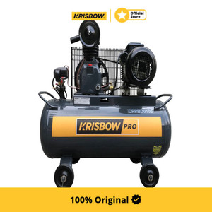 [EZM.1002042] Krisbow Air Compressor Kompresor Angin 1Hp 10 Bar Cppbd0106