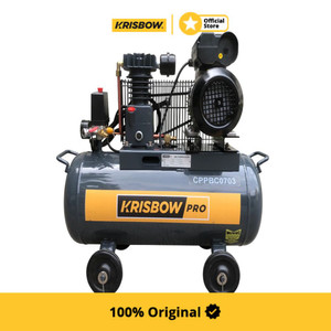 [EZM.1002047] Krisbow Air Compressor Kompresor Angin 3/4Hp 8 Bar Cppbc0703