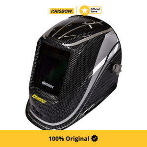 [EZM.1002062] Krisbow Welding Helmet Helm Las Auto Dark