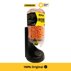 [EZM.1002069] Krisbow Earplug Busa Polyurethane Dispenser Set 500 Pasang