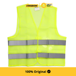 [EZM.1002096] Krisbow Safety Vest Rompi Pengaman Mesh - Kuning