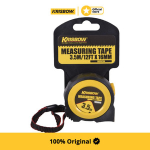 [EZM.1002121] Krisbow Measuring Tape Meteran 1,6 Cm X 3,5 M Lrmt3
