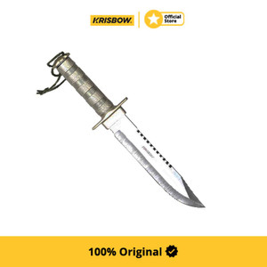 [EZM.1002145] Krisbow Pisau Outdoor Stainless Steel 36 Cm - Silver
