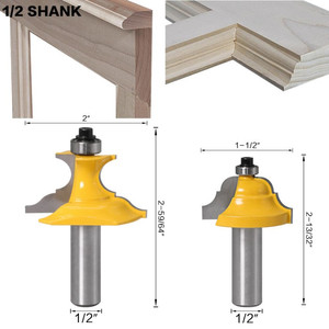 [EZM.2600004] MASTER BIT MATA PROFIL ROUTER THIN ROUND FLAT BOTTOM 1/2"X2-1/2"