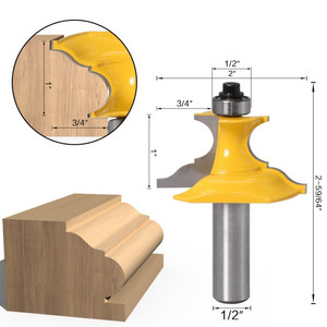 [EZM.2600024] MASTER BIT MATA PROFIL ROUTER THIN ROUND FLAT BOTTOM 1/2"X2-3/4"