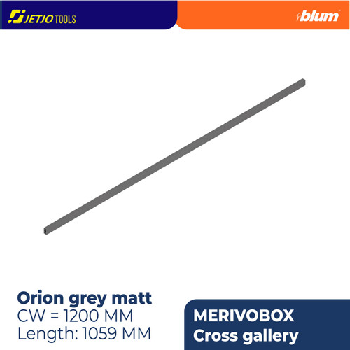 [EZM.2600049] BLUM SEKAT RAK MERIVOBOX CROSS GALLERY ORION GREY AL=1059MM