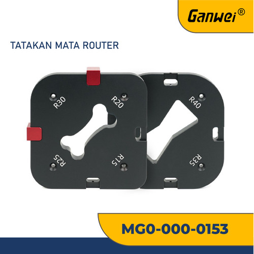 [EZM.2600056] GANWEI 0158C JIG RADIUS QUICK CHANGE CHAMFER ROUND TEMPLATE SET R15-50