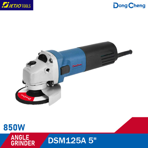 [EZM.2600091] DONGCHENG DSM125A 5" MESIN GERINDA TANGAN ANGLE GRINDER 5" 850W