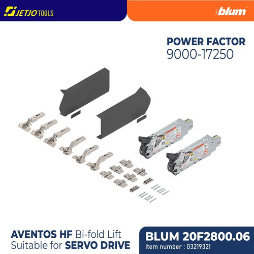 [EZM.2600117] BLUM ENGSEL LIFT UP 20F2800 AVENTOS HF28 MECHANISM PF=9000-17250 GREY
