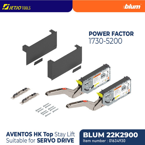 [EZM.2600121] BLUM ENGSEL LIFT UP AVENTOS HKTOP 22K2700 BLUMOTION PF=1730-5200 GREY