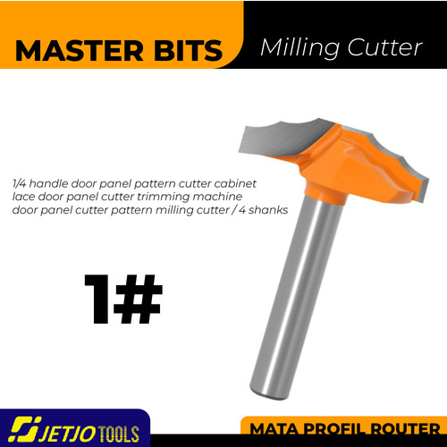 [EZM.2600177] MASTER BIT NO1 MATA PROFIL ROUTER FOR DOOR CABINET PANEL PATERN 6X29MM