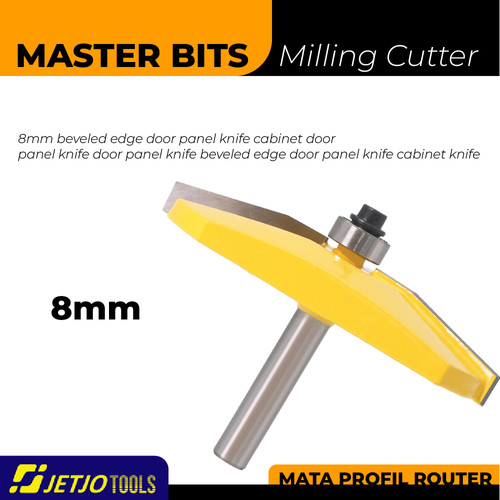 [EZM.2600246] MASTER BIT MATA PROFIL ROUTER TAPER BEVEL EDGE CABINET DOOR PANEL 8MM