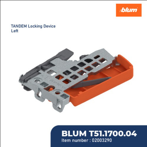 [EZM.2600399] BLUM PENGUNCI STOPPER REL LACI TANDEM LOCKING DEVICE LEFT