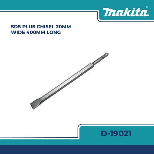 [EZM.2600548] MAKITA D-19021 MATA BOBOK SDS PLUS CHISEL 20MM WIDE 400MM LONG
