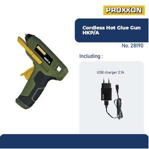[EZM.2600696] PROXXON 28190 LEM TEMBAK CORDLESS CORDLESS HOT GLUE GUN HKP/A UN 3481