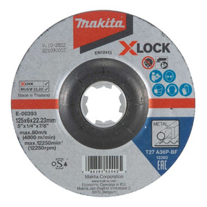 [EZM.2601025] MAKITA E-00393 BATU GERINDA BESI 5"METAL GRINDING DISC