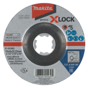 [EZM.2601037] MAKITA E-00365 BATU GERINDA BESI 115MM METAL GRINDING DISC