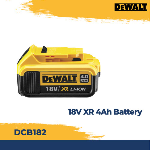 [EZM.2601535] DEWALT DCB182 BATERAI 18V XR 4Ah Battery