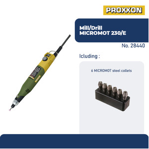 [EZM.2601561] PROXXON 28440 MESIN BOR MINI GRINDER TUNER MILL/DRILL MICROMOT 230/E