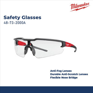 [EZM.2601566] MILWAUKEE 48-73-2000A KACAMATA SAFETY CLEAR SAFETY GLASSES