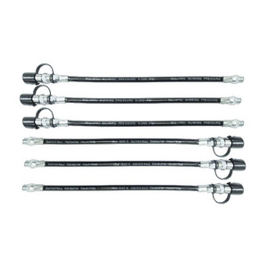 [EZM.2601892] MULTIPRO SELANG POMPA OLI GEMUK GREASE GUN HOSE SET 6PCS ORI