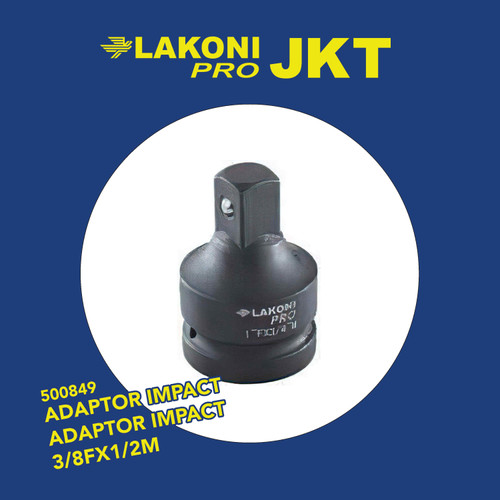[EZM.2602025] 500849 LAKONI PRO ADAPTOR IMPACT ADAPTOR IMPACT 3/8FX1/2M