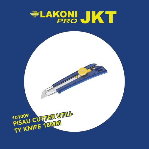 [EZM.2602282] 101009 LAKONI PRO PISAU CUTTER UTILITY KNIFE 18mm