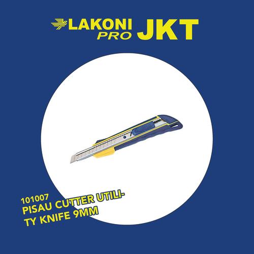 [EZM.2602284] 101007 LAKONI PRO PISAU CUTTER UTILITY KNIFE 9MM