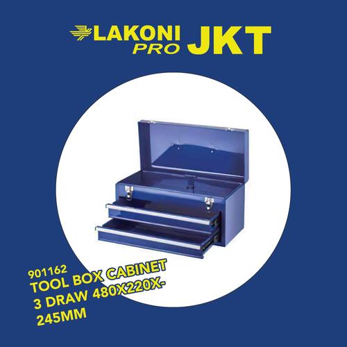 [EZM.2602298] 901162 LAKONI PRO TOOL BOX CABINET 3 DRAW 480x220x245MM