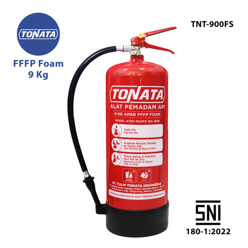 [EZO.1100052] Alat Pemadam Api Tonata SNI / APAR FFFP Foam 9 kg