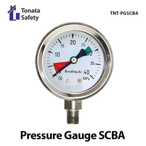 [EZO.1100056] Pressure Gauge SCBA Pemadam 400 Bar 40 Mpa / Manometer SCBA Breathing Apparatus