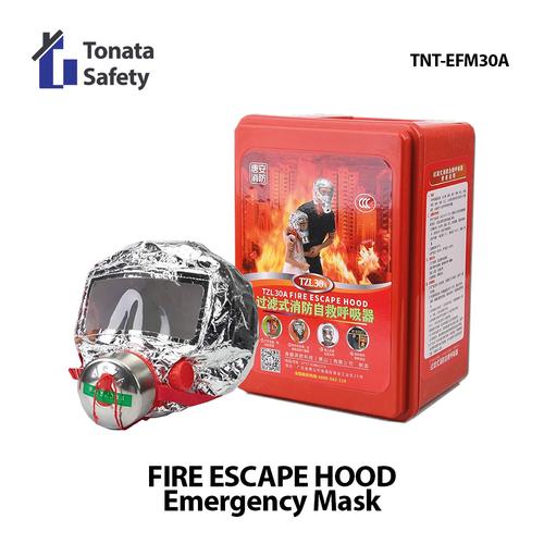 [EZO.1100073] Fire Escape Hood / Emergency Mask / Masker Darurat