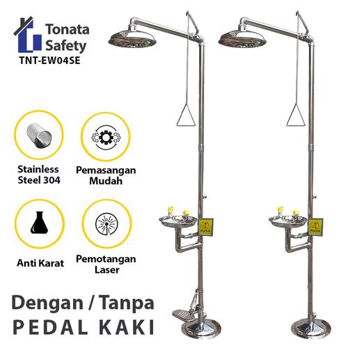 [EZO.1100231] Emergency Eyewash Shower Station / Stand Eye Wash