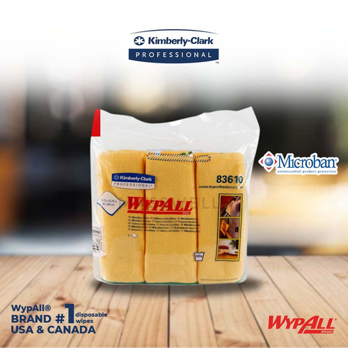 [EZO.5500016] WypAll Wipers Microfiber - Microfiber Serbaguna / Lap Multifungsi