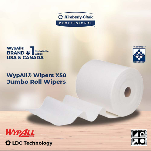 [EZO.5500021] WYPALL X50 JUMBO ROLL WIPER