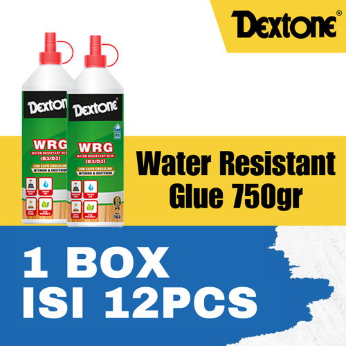 [EZM.7500017] Lem Kayu Water Resistant Glue Dextone 750 GR - Box