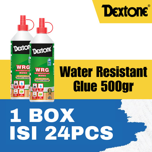 [EZM.7500018] Lem Kayu Dextone Water Resistant Glue 500 GR - Box