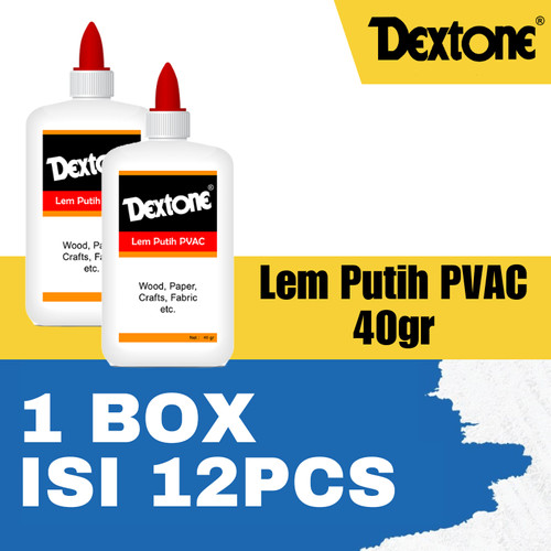 [EZM.7500036] Lem Putih Dextone PVAC 40 Gr - BOX