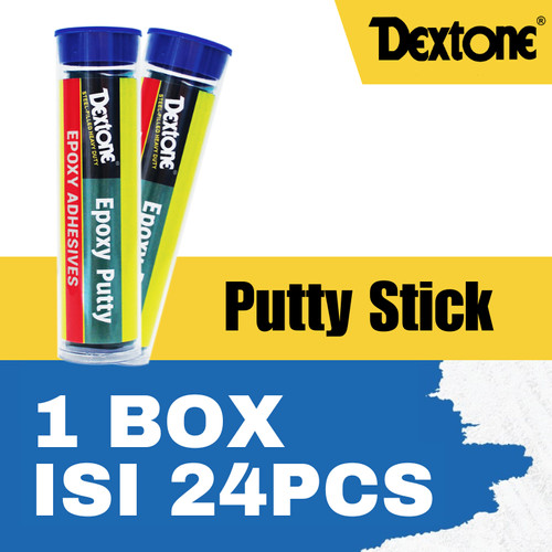 [EZM.7500038] Lem Besi Epoxy Putty Stick Dextone General 56GR - BOX