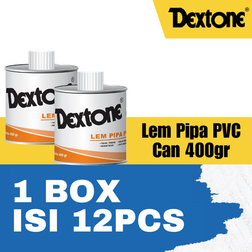 [EZM.7500042] Lem Pipa Dextone PVC 400 Gr - BOX