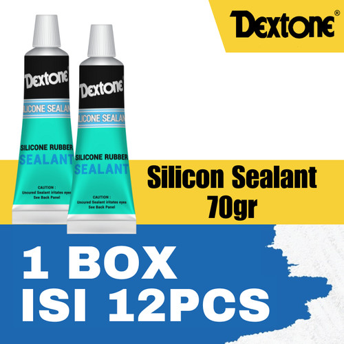[EZM.7500059] Lem Kaca Dextone Silicone Sealant - BOX