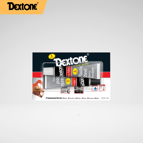 [EZM.7500089] Lem Besi Epoxy 5 Menit Mini Ecopack Dextone Satuan - 12 gr