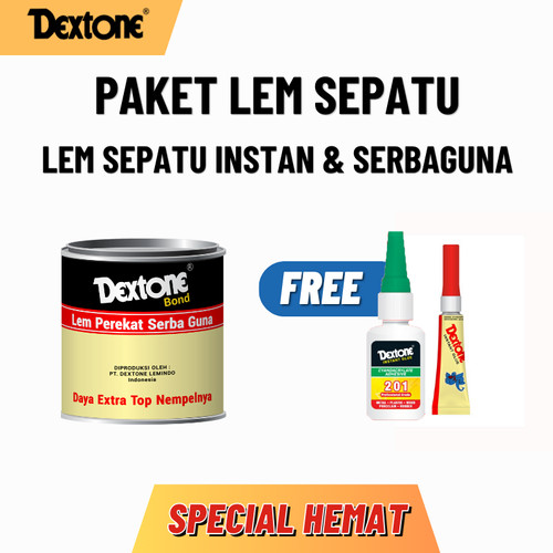 [EZM.7500163] Lem Sepatu Bond 101 Instan glue 20gr Free Power Glue Cream