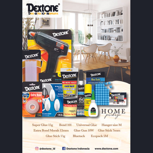 [EZM.7500164] Bundle Dextone Lem Serbaguna (Paket Lem Rumah Tangga 11pcs)
