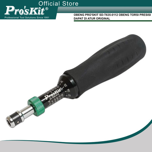 [EZM.1220003] OBENG PRO'SKIT SD-T635-0112 OBENG TORSI PRESISI DAPAT DI ATUR ORIGINAL
