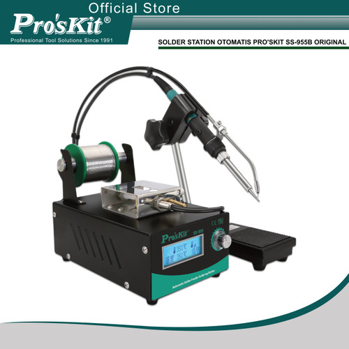 [EZM.1220016] SOLDER STATION OTOMATIS PRO'SKIT SS-955B ORIGINAL
