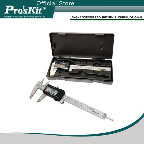 [EZM.1220025] JANGKA SORONG PRO'SKIT PD-151 DIGITAL ORIGINAL