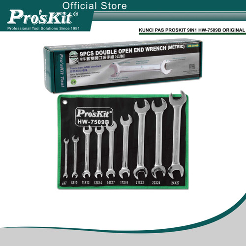 [EZM.1220028] KUNCI PAS PROSKIT 9IN1 HW-7509B ORIGINAL