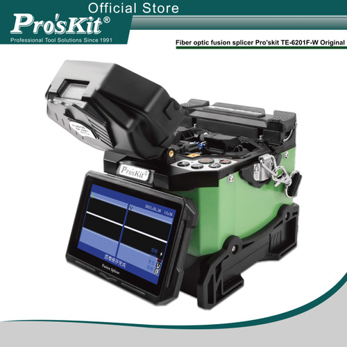 [EZM.1220031] Fiber optic fusion splicer Pro'skit TE-6201F-W Original