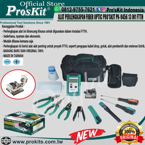 [EZM.1220101] Proskit FTTH Fiber Optical Tool Kit Pengupas Kabel FO PRO'SKIT PK-9456